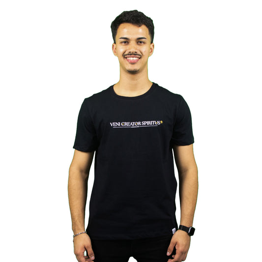 Camiseta Veni Creator Spiritus - Preto