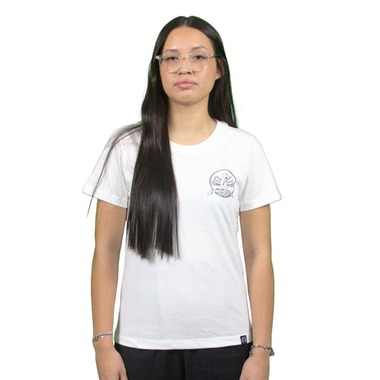 Baby Look Bondoso Pelicano - Off-White