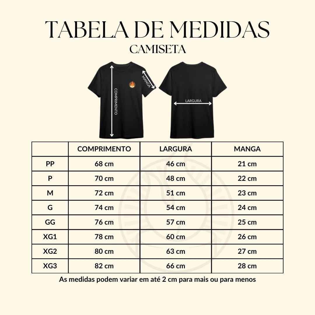 Camiseta Santa Teresinha - Off White