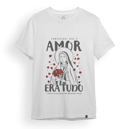 Baby Look Santa Teresinha - Branco